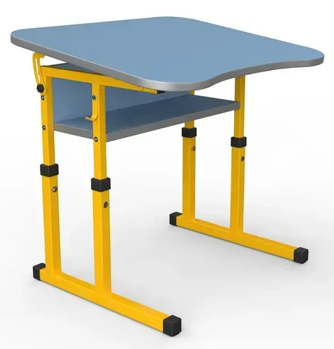 Стіл учнівський №3-6 з регулюванням куту нахилу стільниці 700х585 МФ Вересень